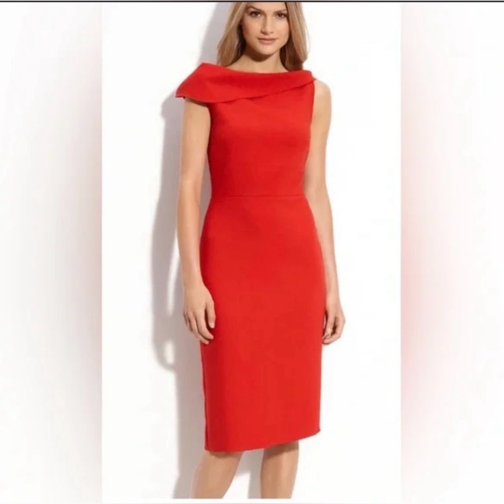 Rachel Roy Red Sleeveless Dress - Picture 3 of 15